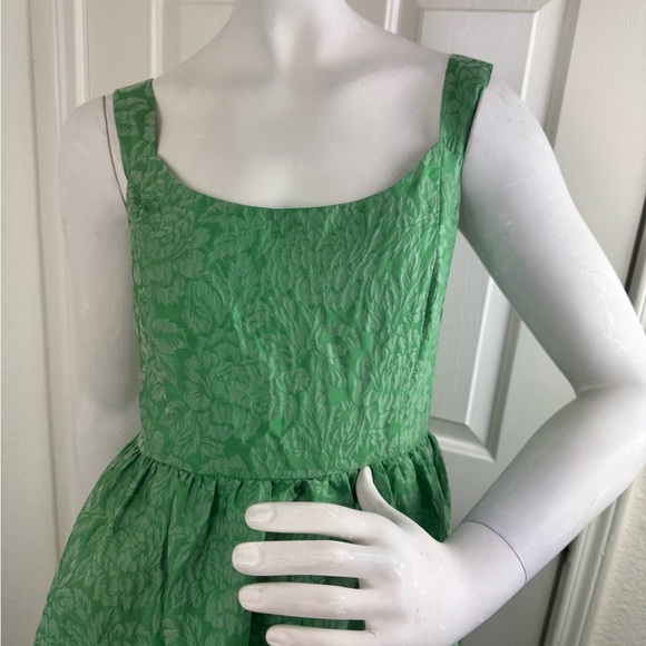 Lulu's Green Tiered Ruffled Midi Sundress Size Medium -#209 - Picture 5 of 16